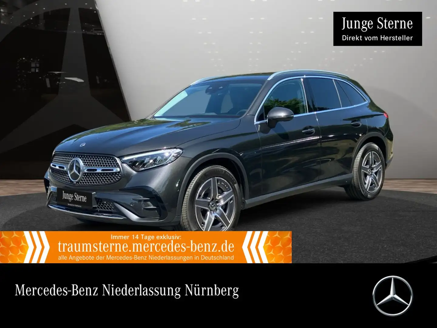 Mercedes-Benz GLC 200 4M AMG+LED+KAMERA+KEYLESS+9G Gris - 1
