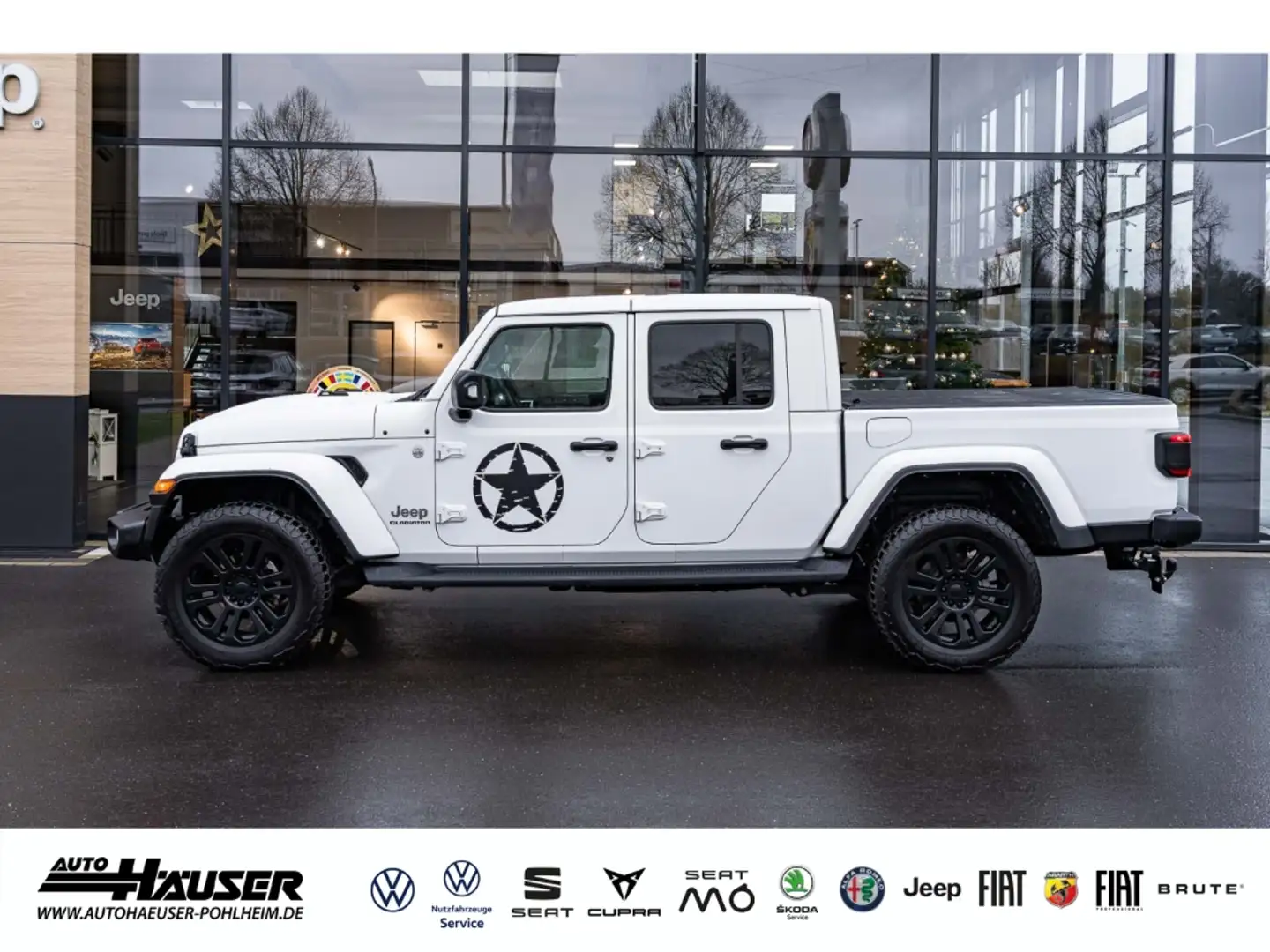 Jeep Gladiator Overland 3.0 V6 MultiJet 4x4 AT8 UMBAU SCORPION AH Blanc - 2