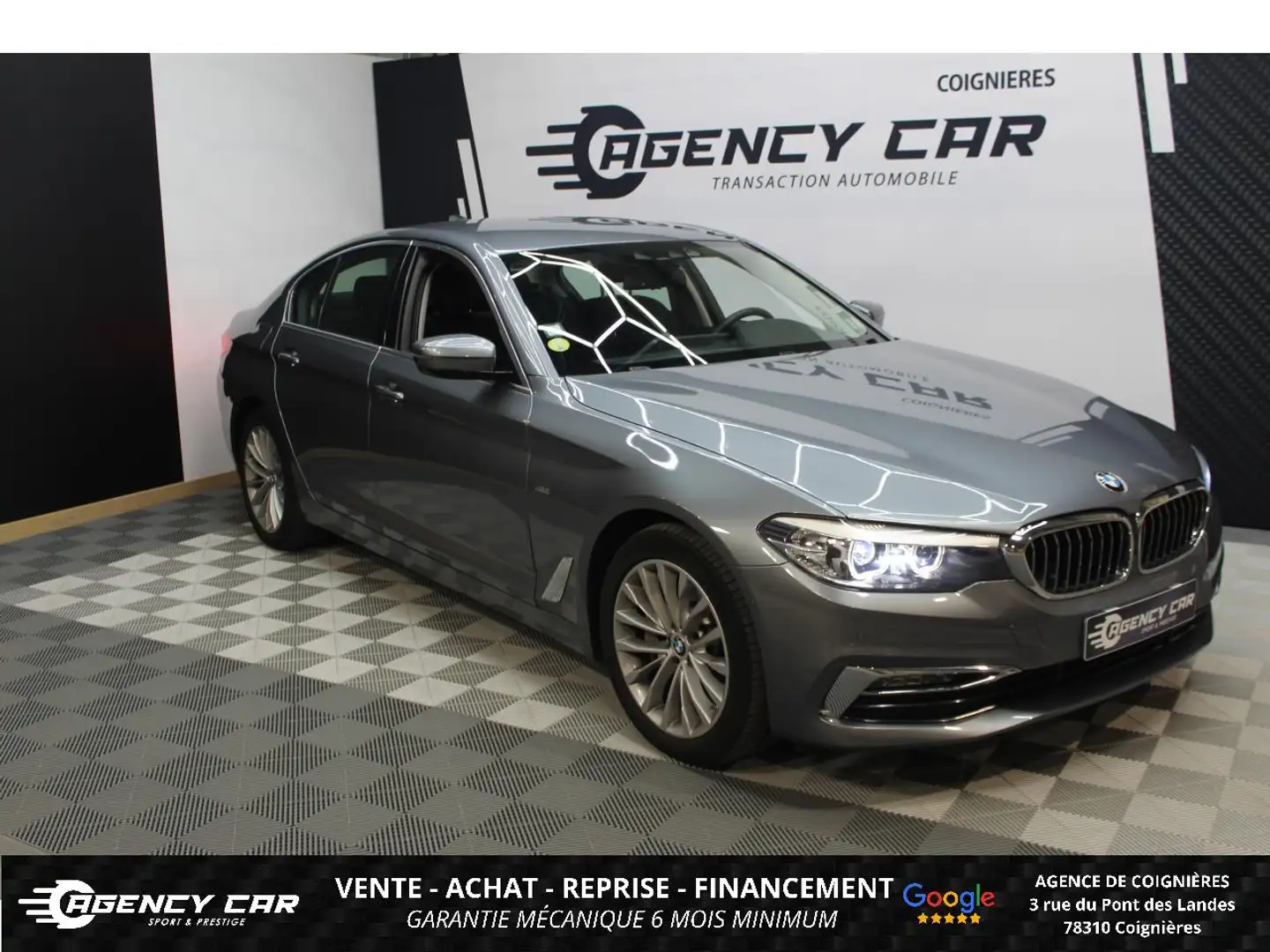 BMW 530 530d xDrive - G30 F90 Luxury - suivi BMW Gris - 1