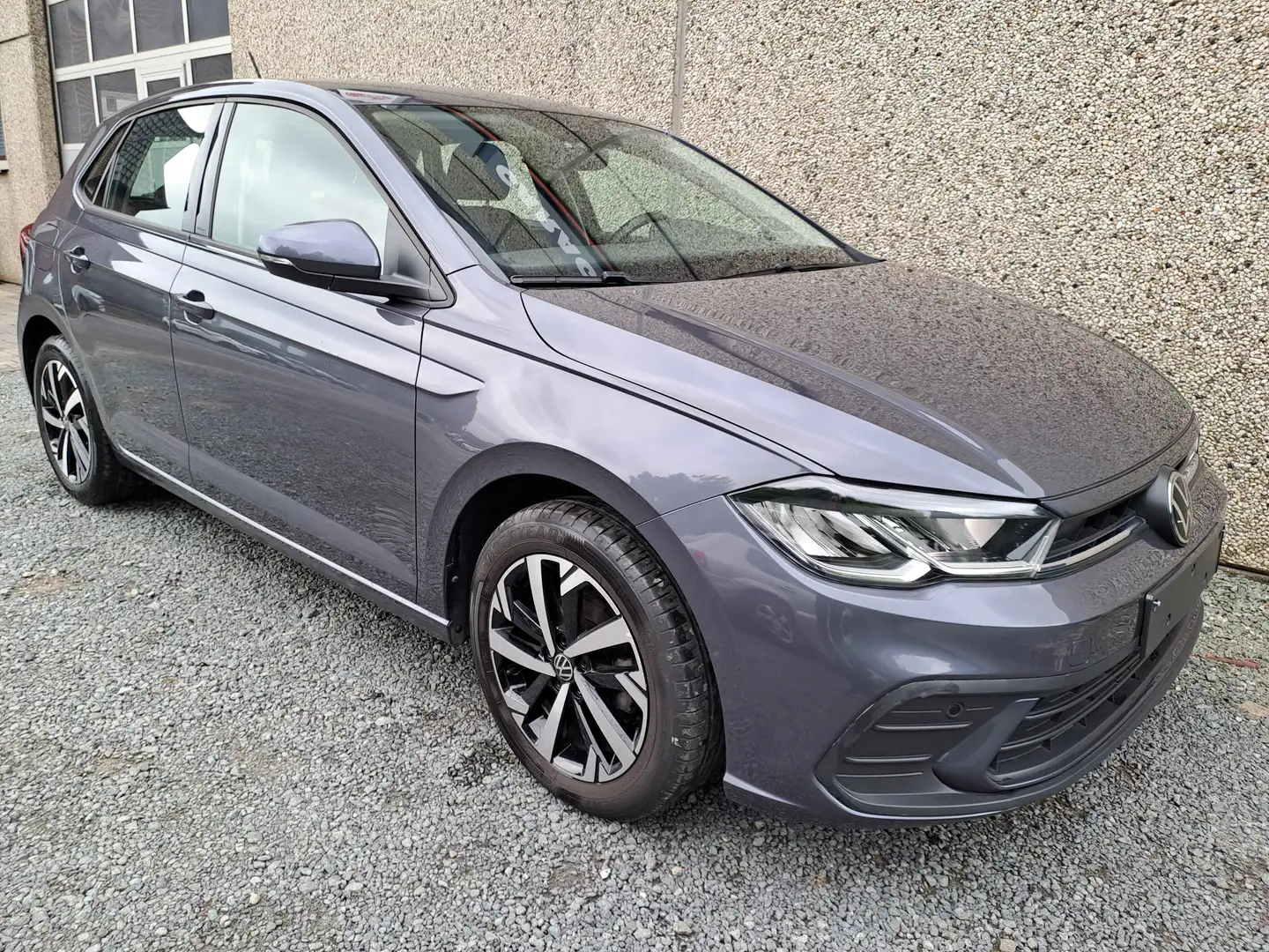 Volkswagen Polo 1.0 TSI Life-app-navi- camera- cruise- lane assist Grijs - 2