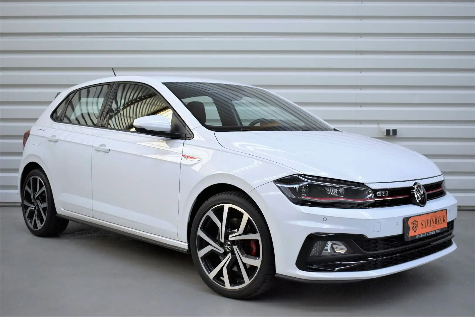 Volkswagen Polo VI GTI+Automatik+LED+ACC+SHZ+48.900KM+PDC Blanc - 1