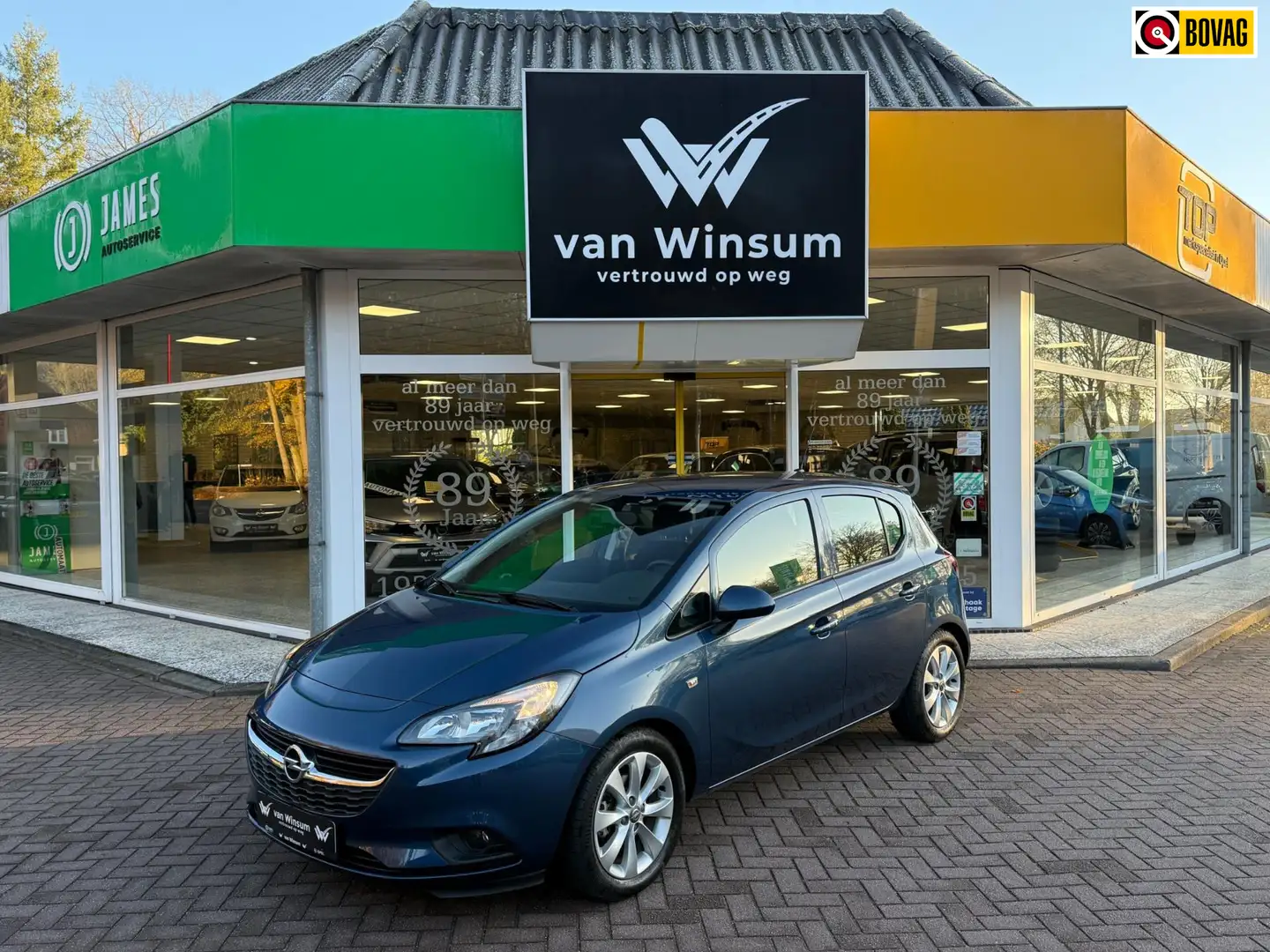 Opel Corsa 1.4 Edition | Automaat | SLECHTS 18.505KM !!! | Blauw - 1