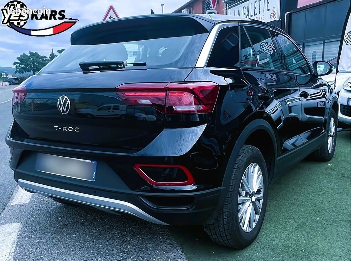 Volkswagen T-Roc 1.0 TSI-ENTIEREMENT SUIVI DANS LE RESEAU Schwarz - 2