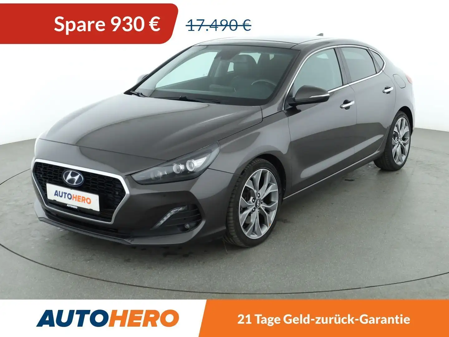 Hyundai i30 1.4 TGDI Premium Aut*NAVI*LED*ACC*CAM*PDC*SHZ* Braun - 1