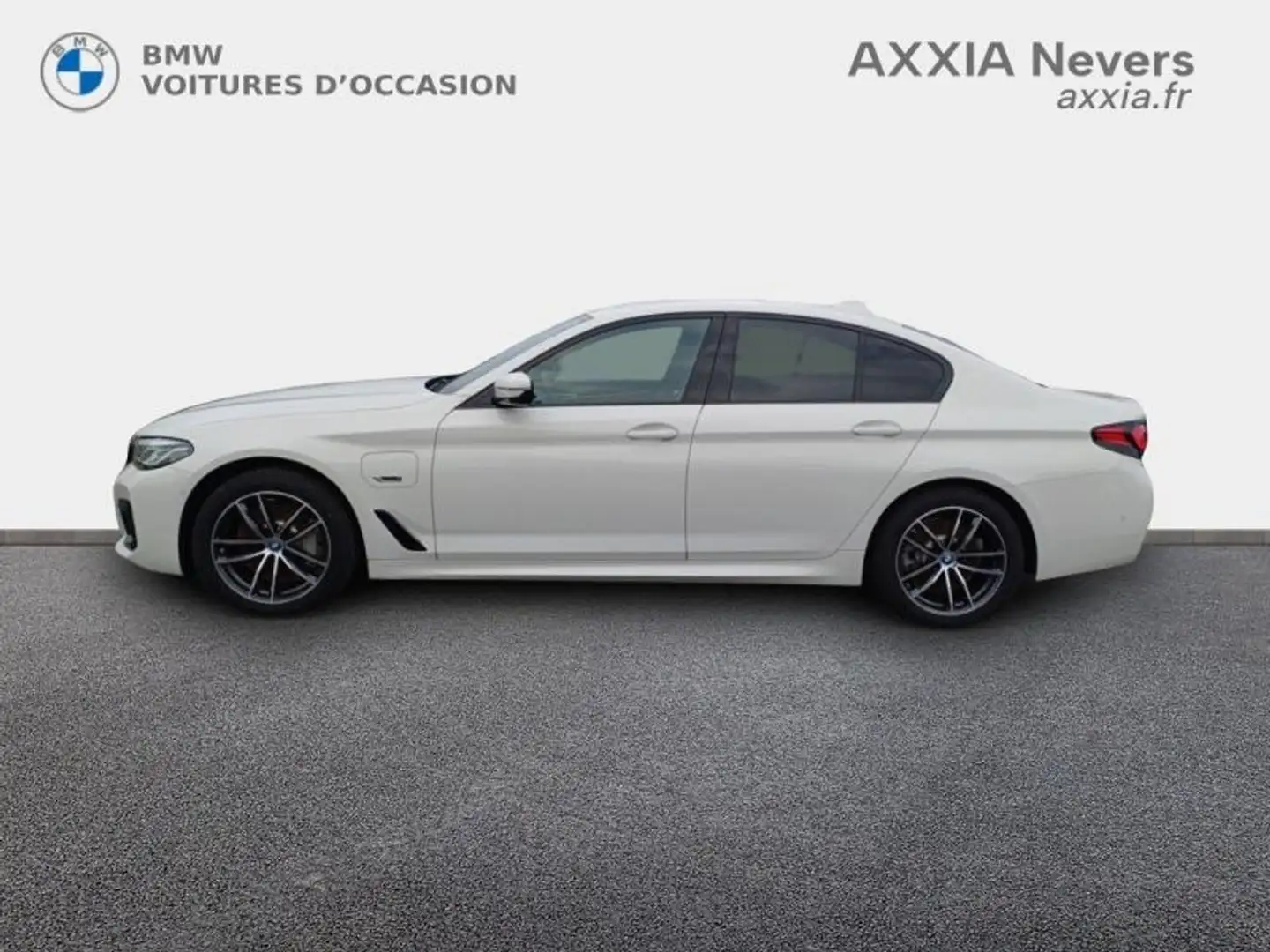 BMW 530 530eA 292ch M Sport Steptronic Blanc - 2