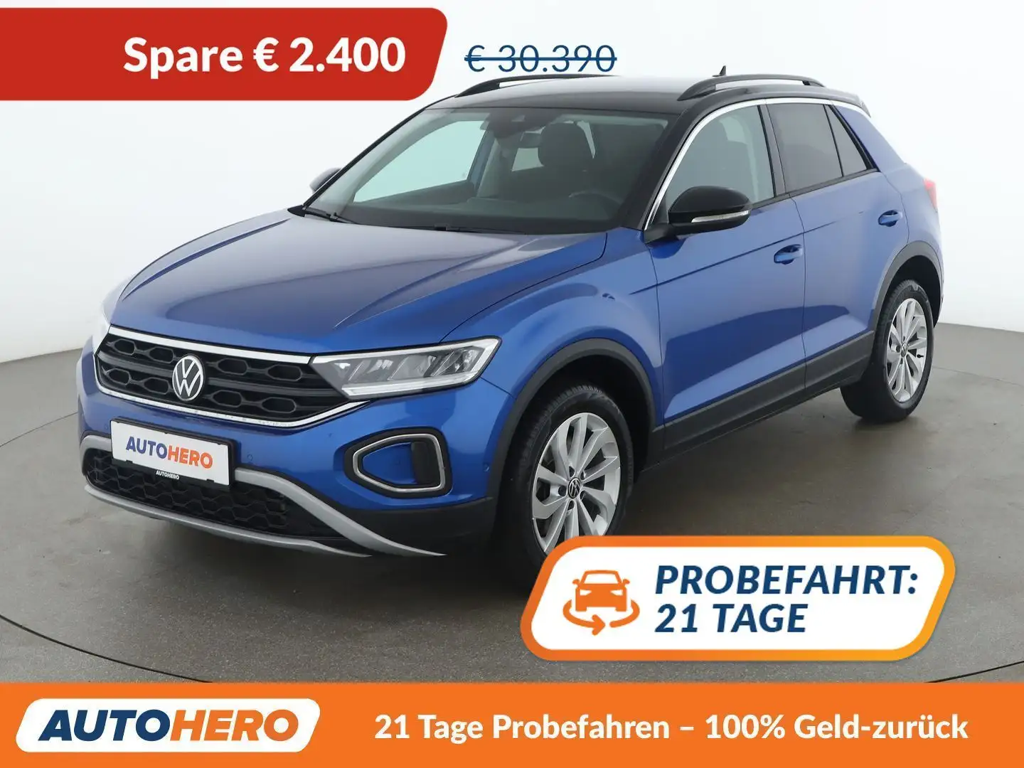 Volkswagen T-Roc 2.0 TDI Life Blau - 1
