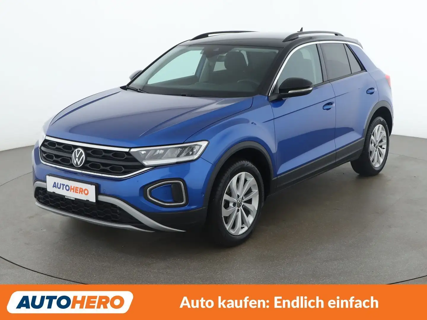 Volkswagen T-Roc 2.0 TDI Life Blau - 1