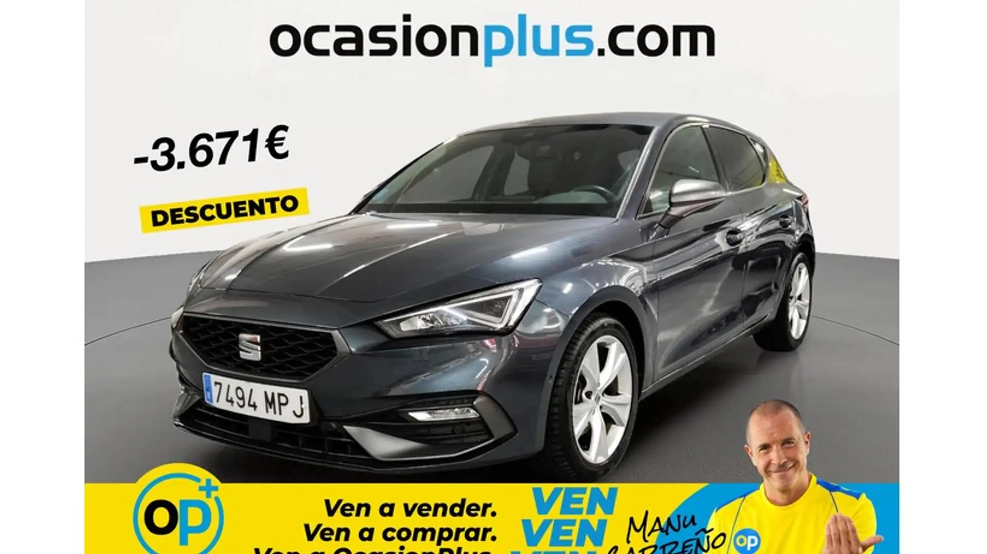 SEAT Leon 1.5 eTSI DSG-7 S&S FR Special Edition 150 Gris - 1
