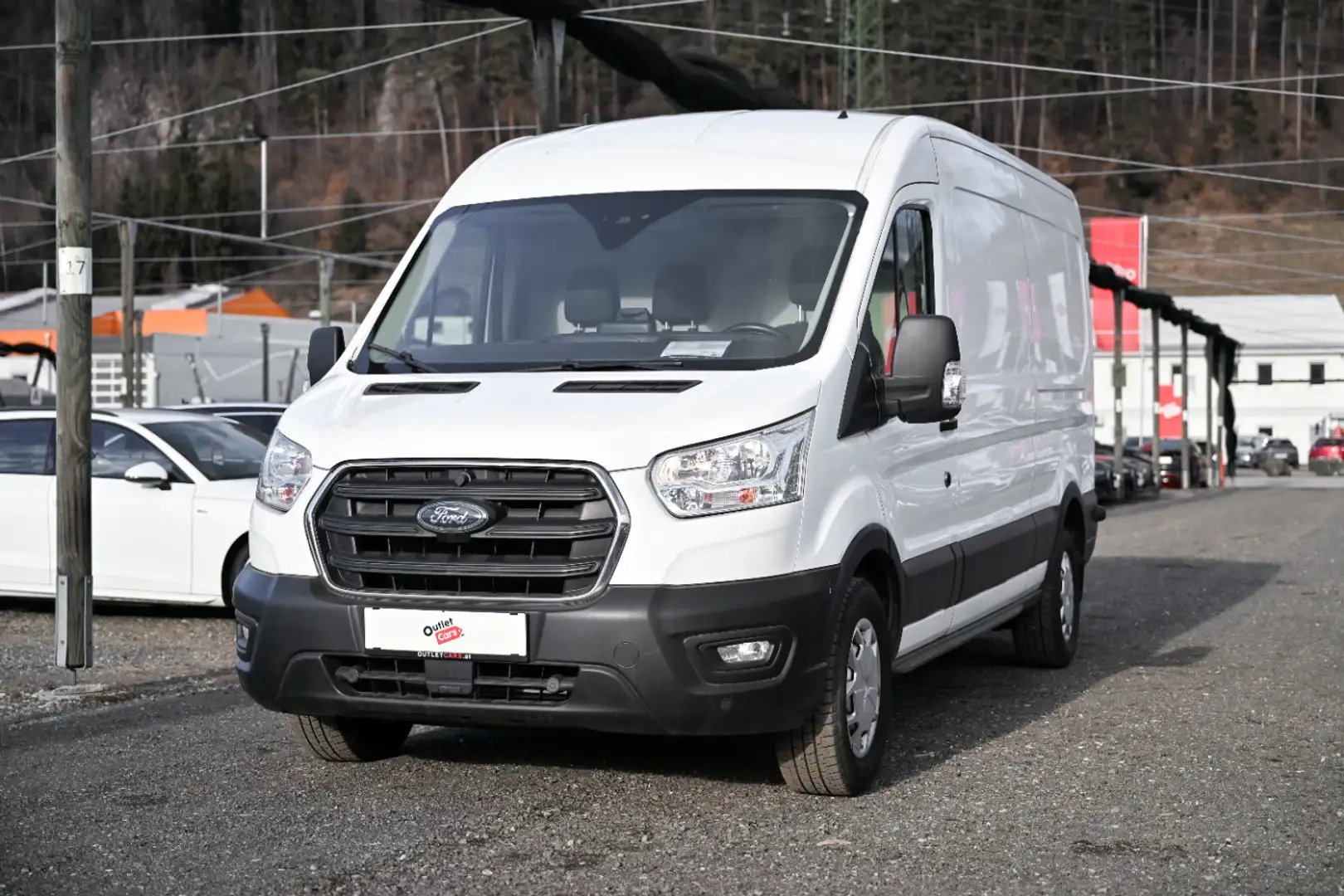 Ford Transit Kasten 2.0 TDCi 350 L3 ASSIST+NAV+3-SITZE Weiß - 2
