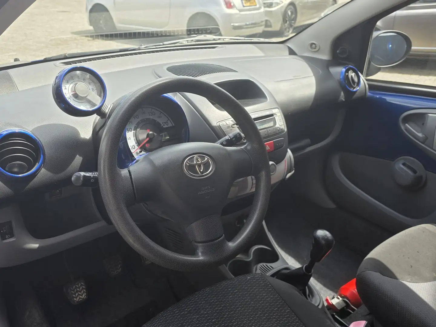 Toyota Aygo 1.0-12V|LM velgen|Zuinig|C1|107 Blauw - 2