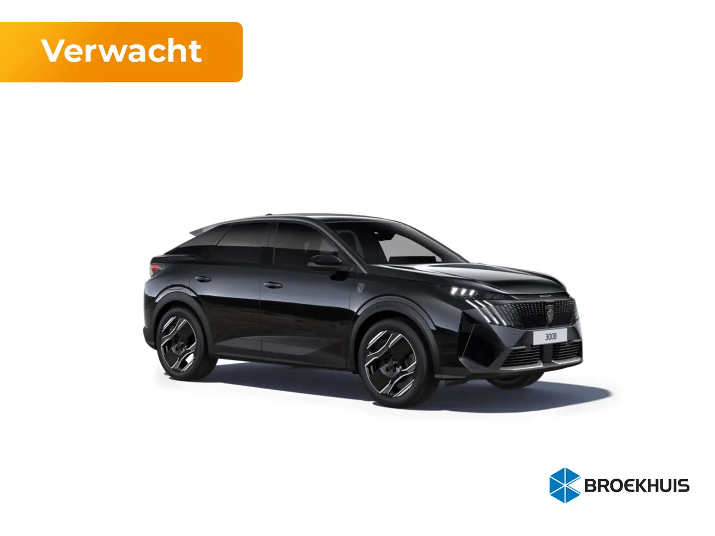 Peugeot 3008 GT | Advanced Active Safety Brake met camera en ra Zwart - 1