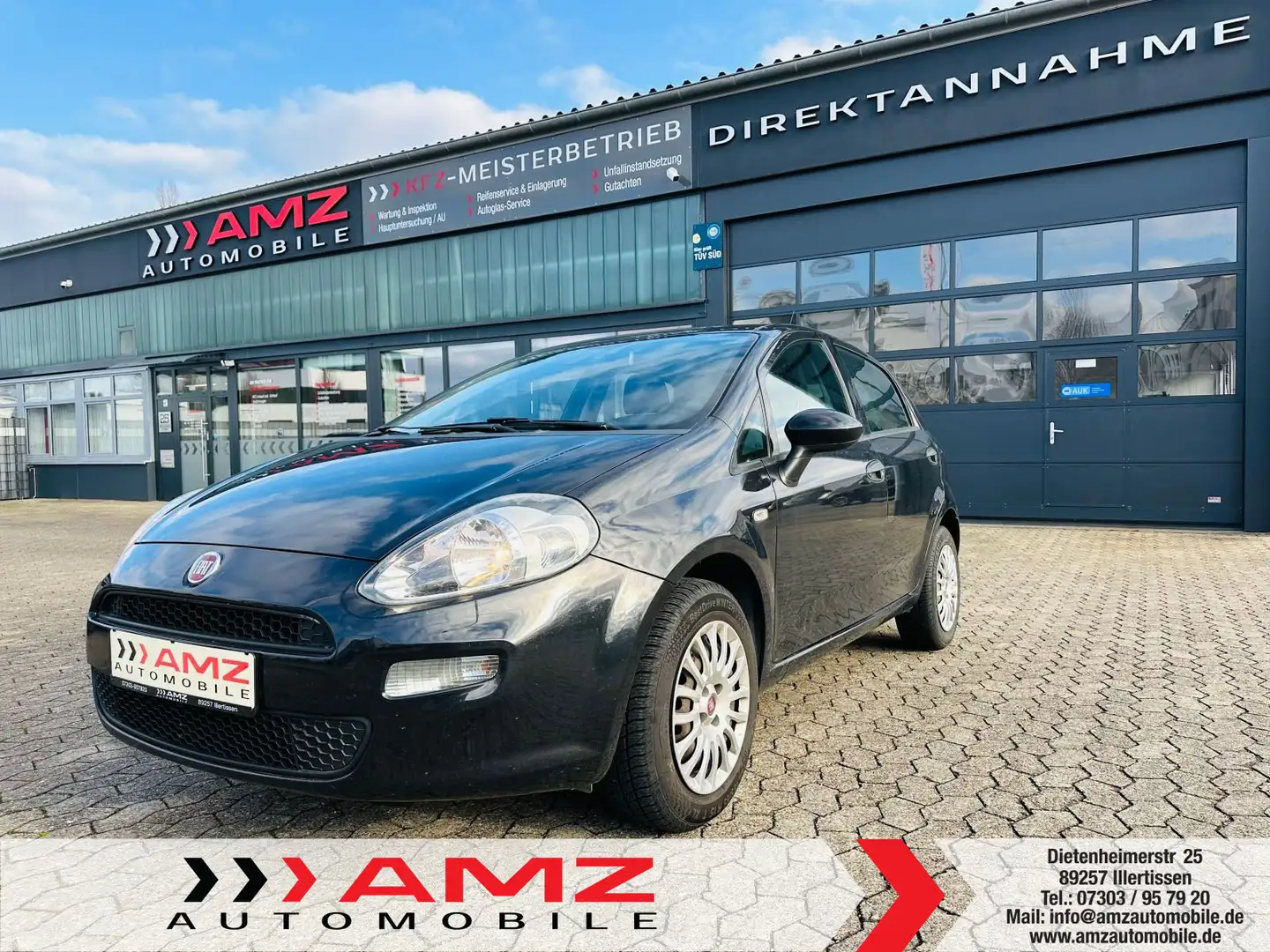 Fiat Punto 1.4 Schaltgetriebe - Basis Schwarz - 1