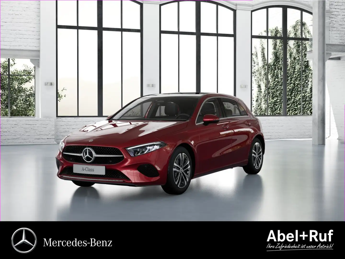 Mercedes-Benz A 180 PROGRESSIVE+LED+Kamera+CarPlay+Pano+LrHz Rot - 1