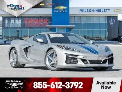 Silver 2026 Chevrolet Corvette E-Ray Coupe All-Wheel Drive Automatic