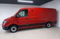 Volkswagen Crafter Kasten 35 mittellang Klima Scheckheft Tü Rot - thumbnail 4
