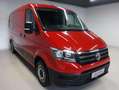 Volkswagen Crafter Kasten 35 mittellang Klima Scheckheft Tü Rot - thumbnail 3