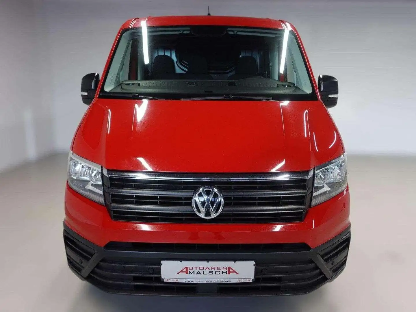 Volkswagen Crafter Kasten 35 mittellang Klima Scheckheft Tü Rot - 2