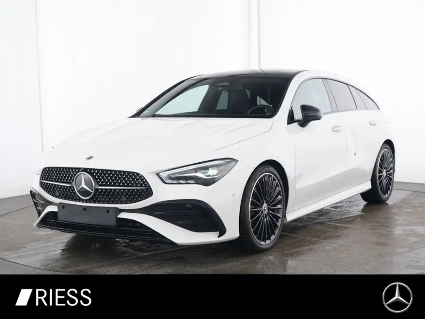 Mercedes-Benz CLA 200 SB AMG Sport Night Distr Pano Keyless 19" Weiß - 1