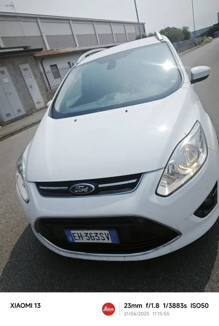 Ford C-Max 1.9 diesel Bianco - 1