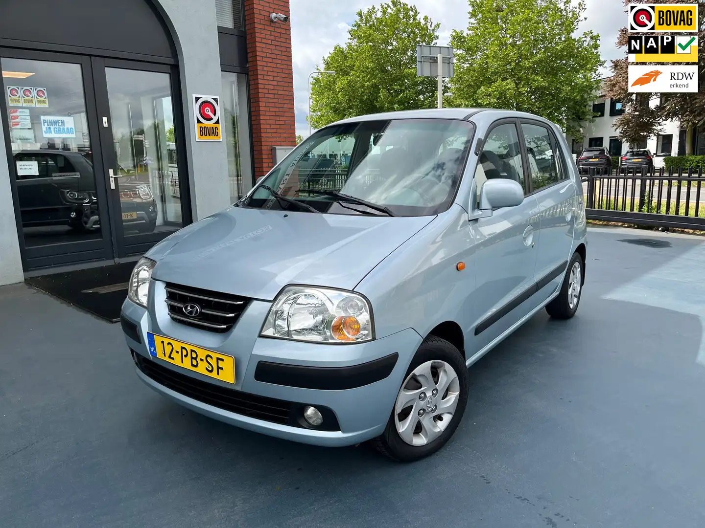 Hyundai Atos 1.1i Dynamic Prime STUURBEKRACHTIGING NIEUWE APK!! Grijs - 1