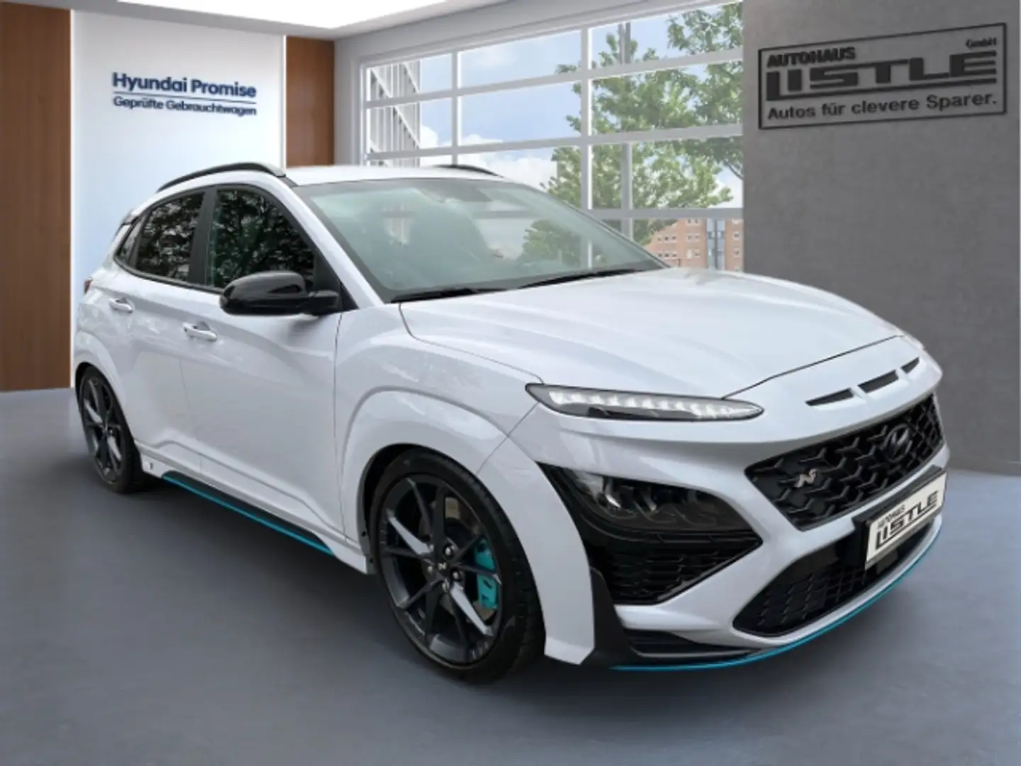 Hyundai KONA N Performance 2WD 2.0 T-GDI +NAVI+KLIMA+SHZ+PDC+RF Azul - 2