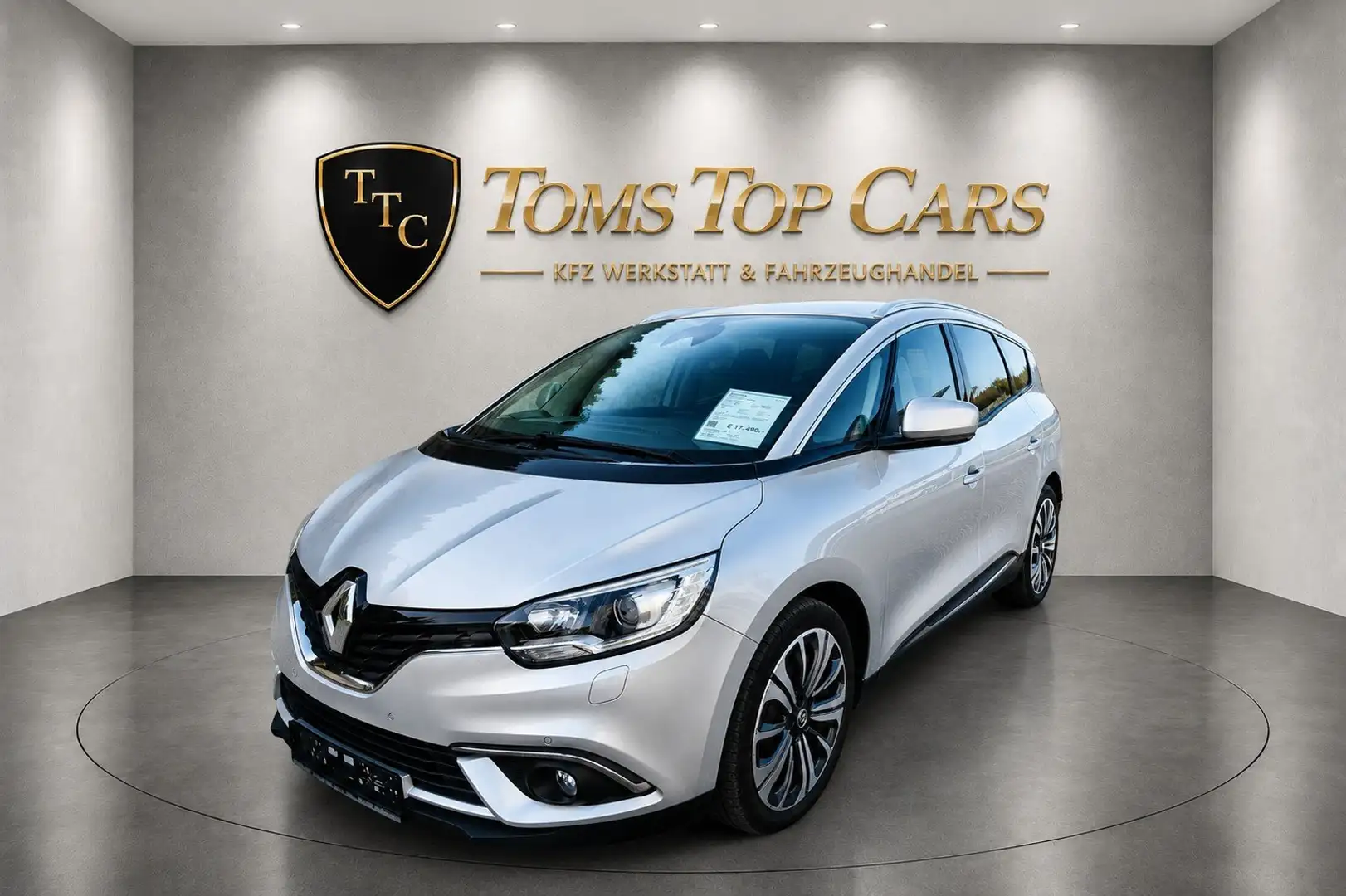 Renault Grand Scenic Sitzhzg., Klimaautomatik Silber - 1