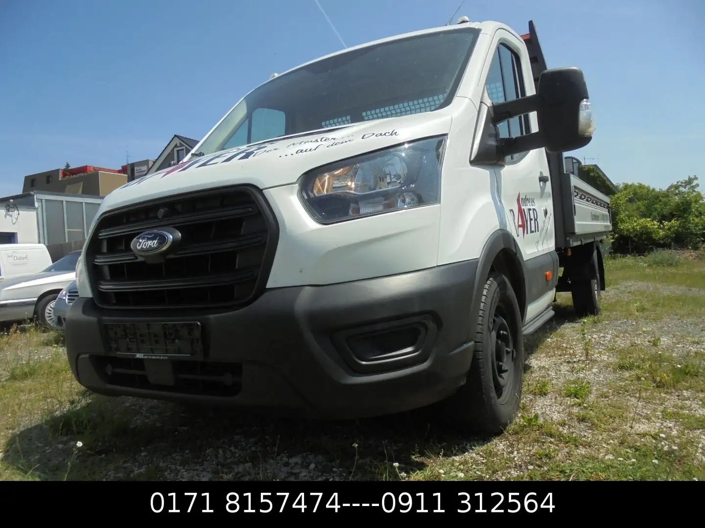 Ford Transit Pritsche 350 L3 Einzelkabine Basis Weiß - 1
