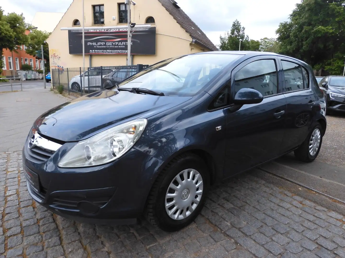 Opel Corsa CORSA D SELECTION "110 JAHRE"*TÜV*KLIMA*5-TÜREN* Blauw - 1