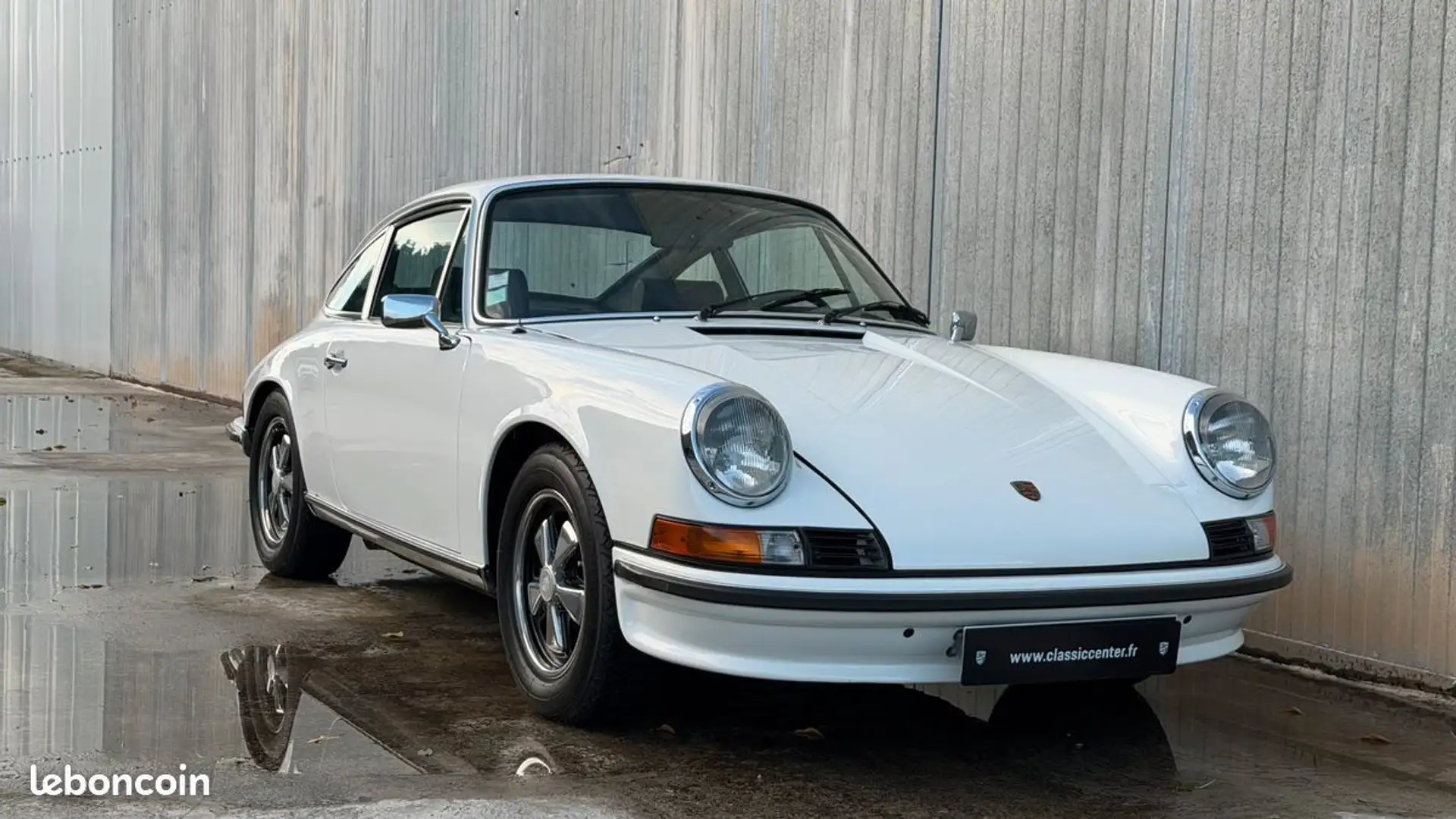 Porsche 911 2.4E 1973 Française d'origine Blanc - 1