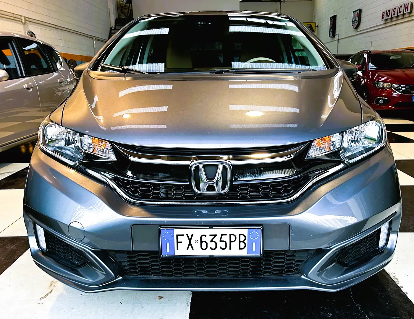Honda Jazz Jazz III 2018 1.3 Trend my19 solo 40.000km Grigio - 2