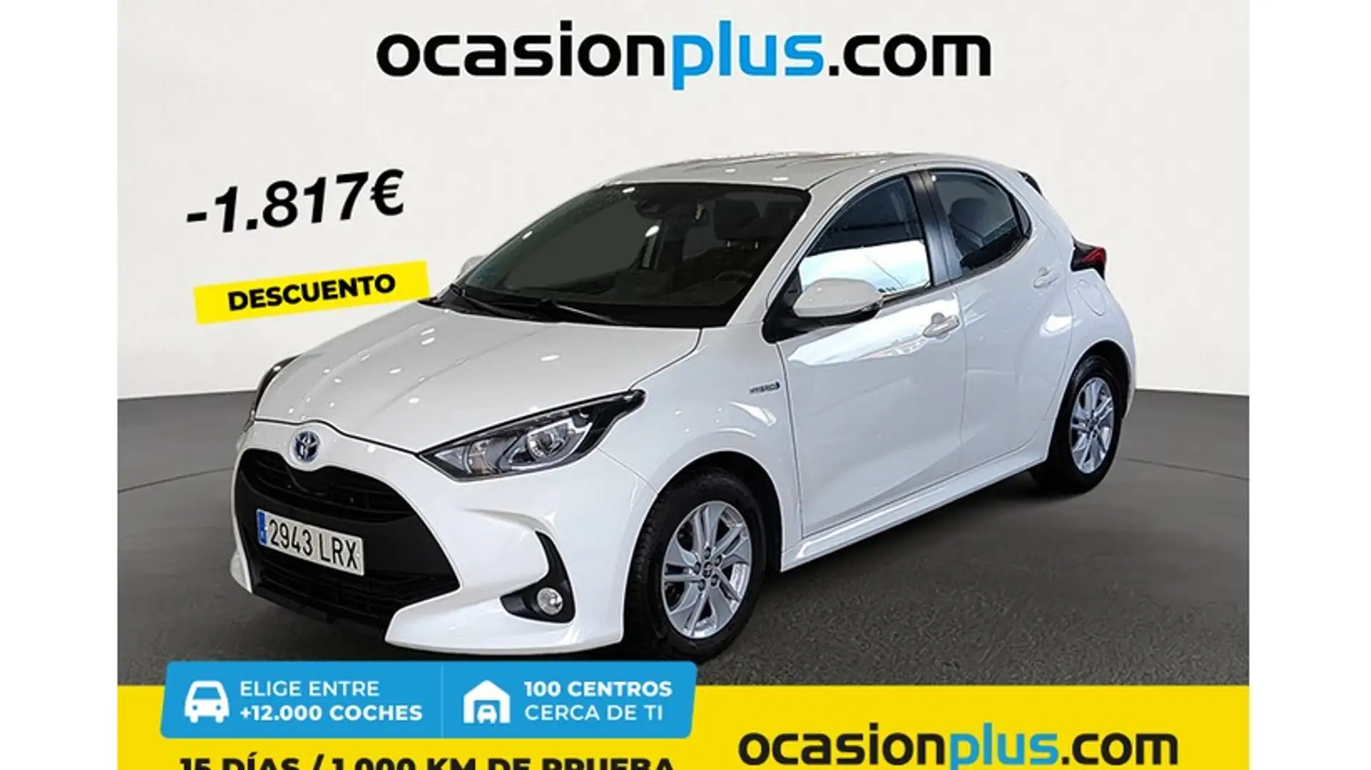 Toyota Yaris 120H 1.5 Active Tech Blanco - 1
