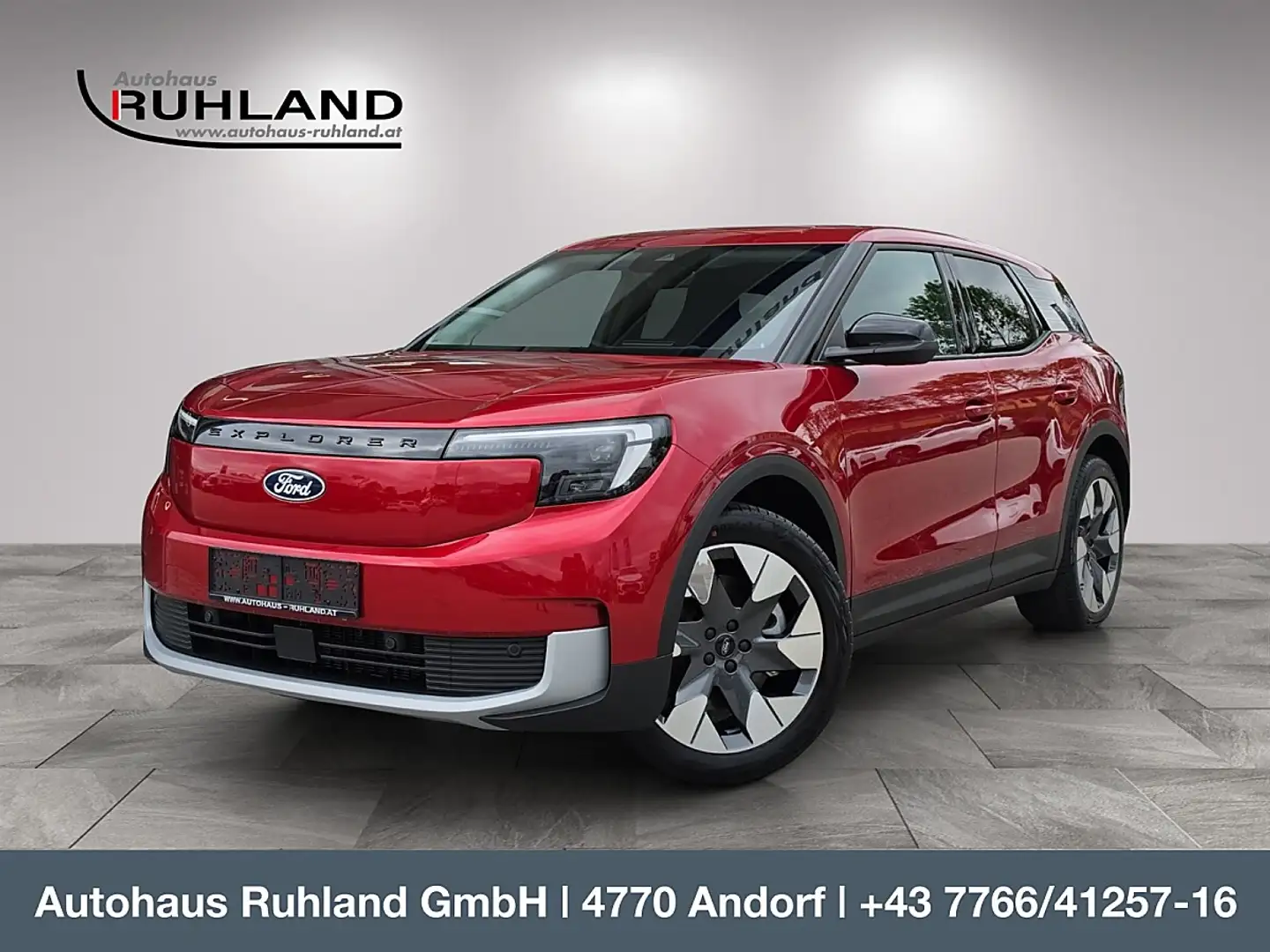 Ford Explorer Elektro 77kWh Premium Rot - 1