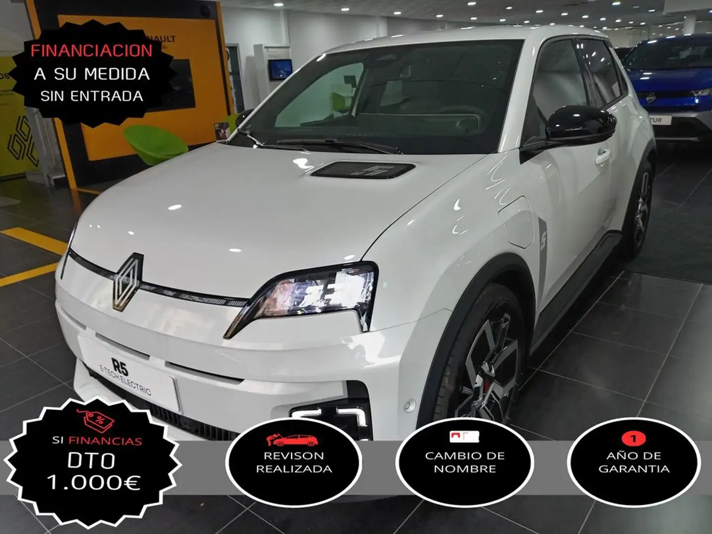 Renault Megane E-Tech 5 Techno autonomía confort 110 kW Blanco - 1