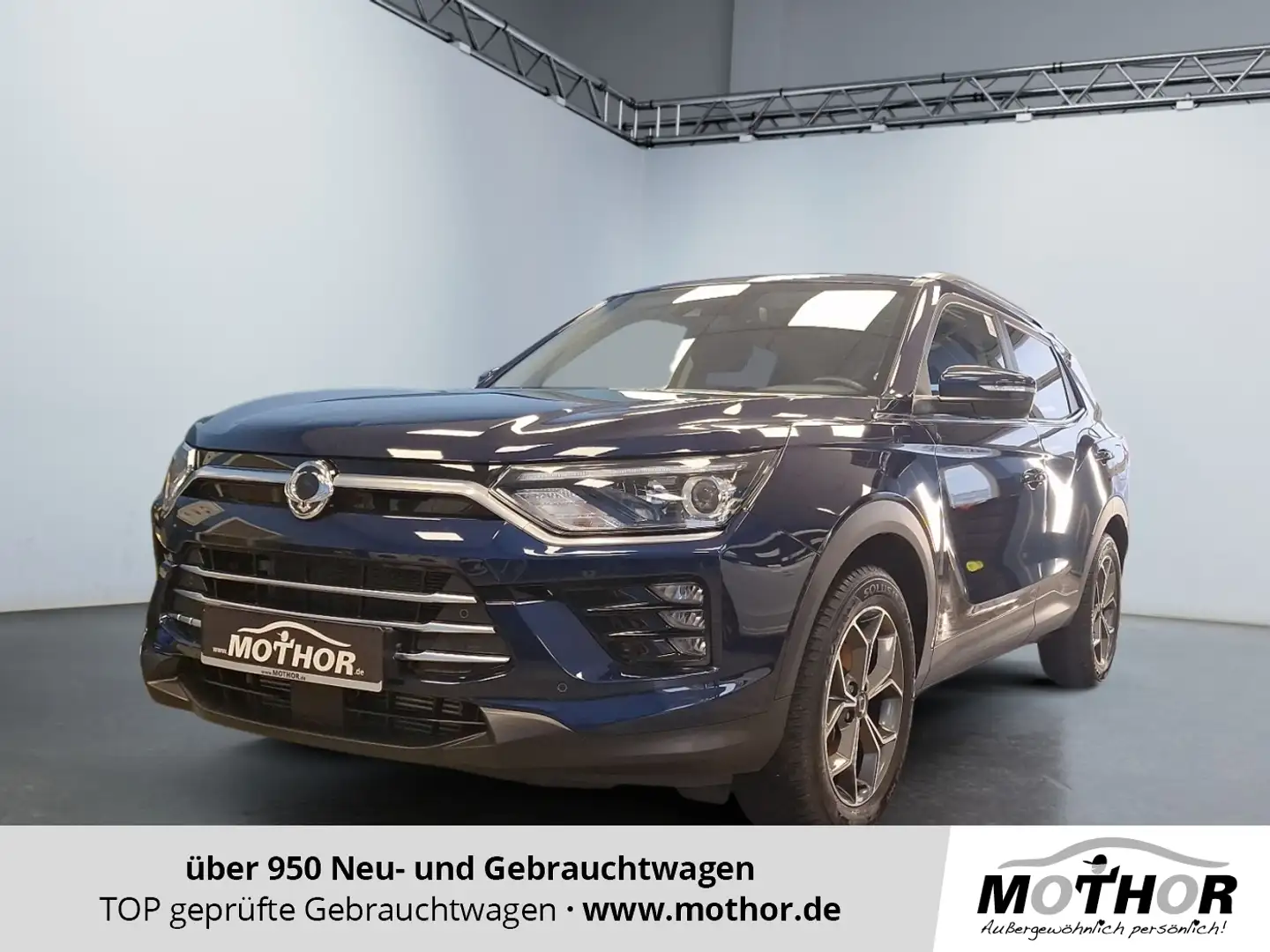 SsangYong Korando Quartz 4x2 1.5 T-GDI Tempomat PDC Синий - 1