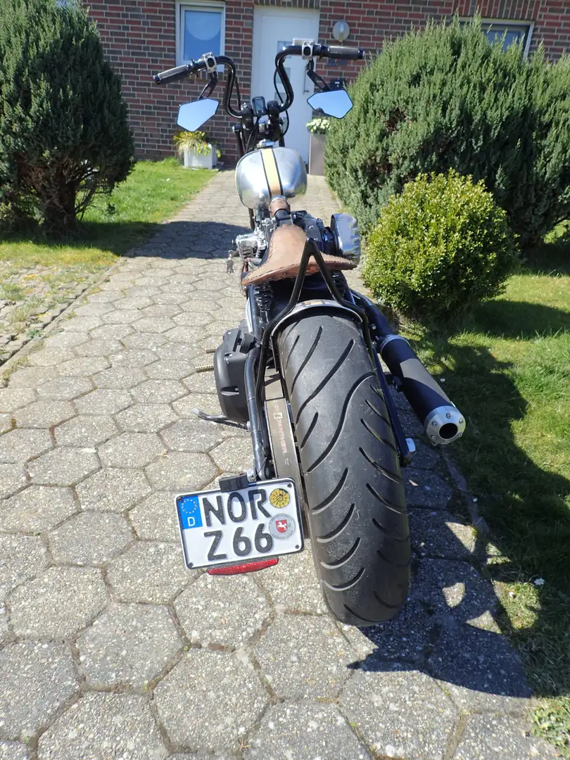 Harley-Davidson Custom Bike Showbike im Starrrahmen Negru - 2