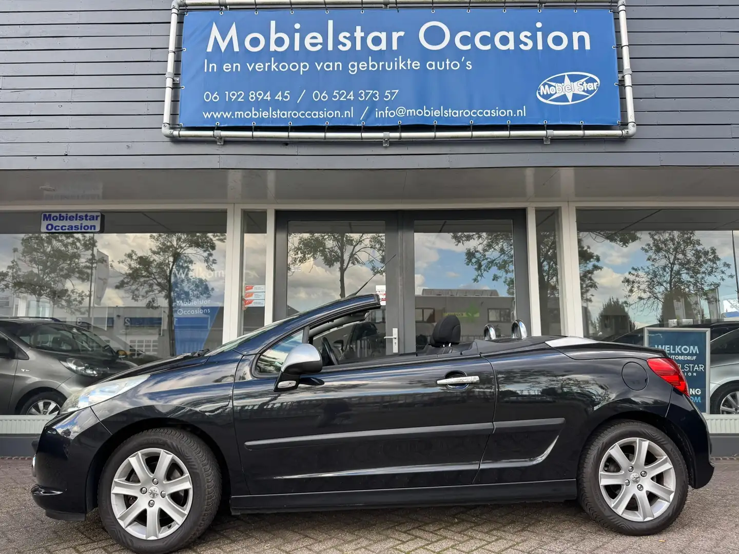 Peugeot 207 CC 1.6 VTi / Airco / boekjes aanwezig / nieuwe APK Zwart - 2
