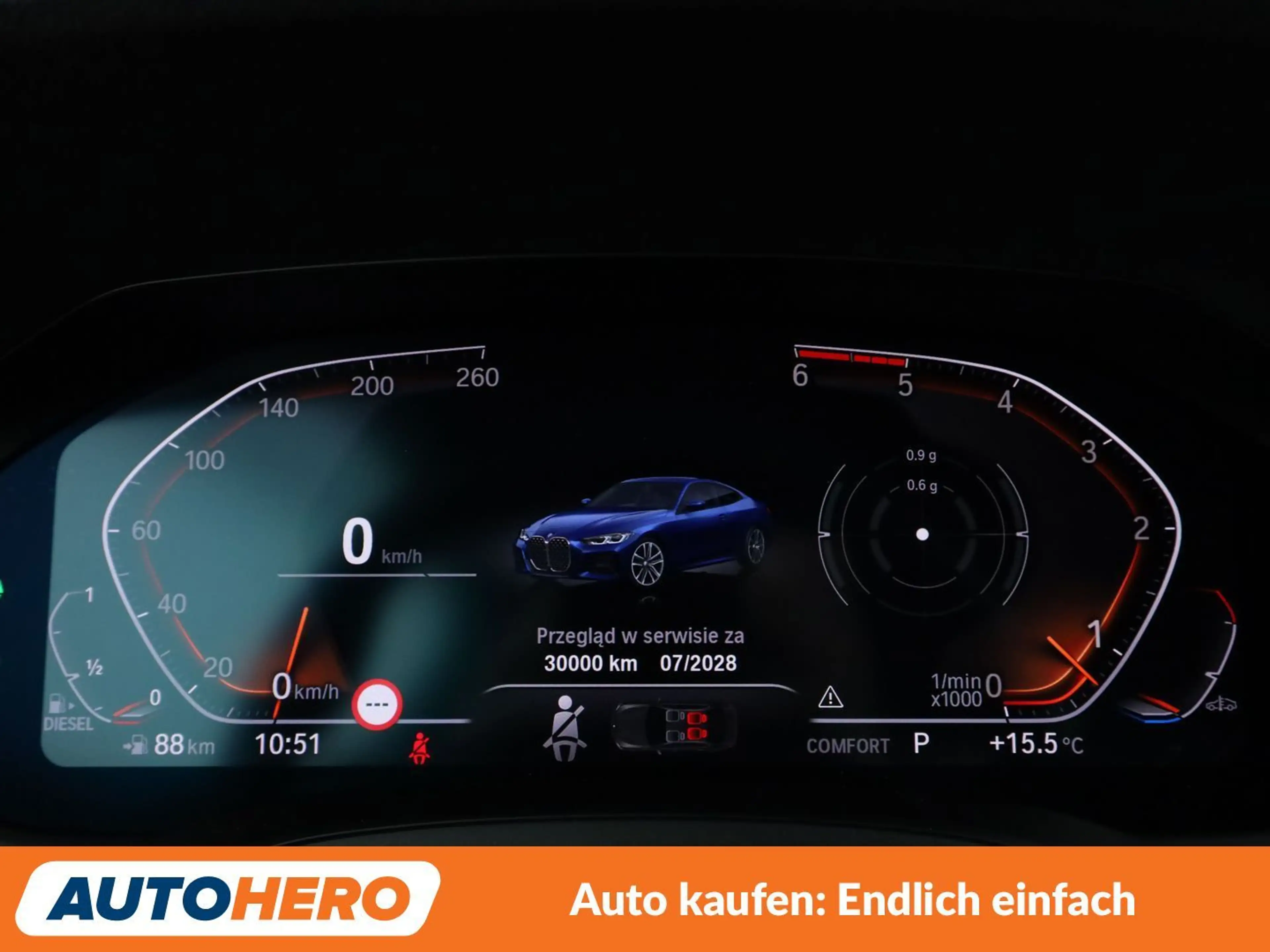 BMW 430 430d xDrive M Sport Aut.*LASER*HUD*NAVI*TEMPO*CAM* — photo 13