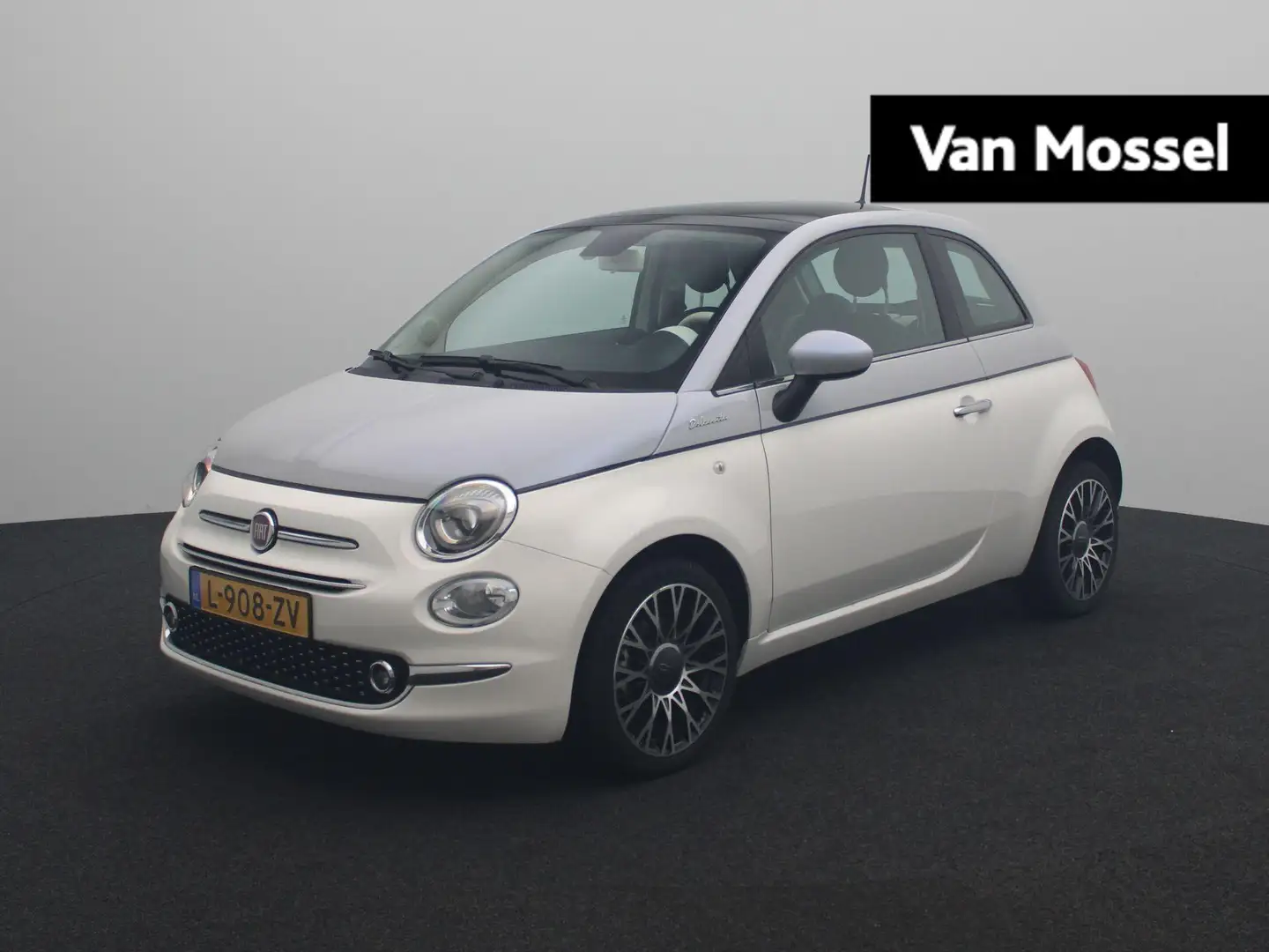 Fiat 500 1.0 Hybrid Dolcevita | Panoramadak | Parkeersensor Blanc - 1