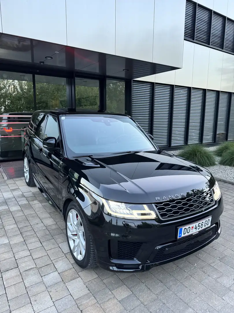 Land Rover Range Rover Sport 2,0 Si4 PHEV HSE Dynamic MATRIX,PANO,BLACK-PACK Schwarz - 1