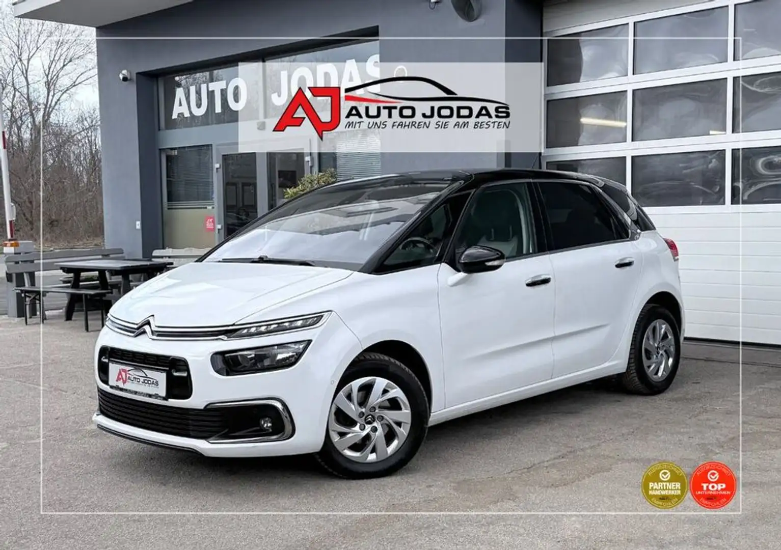 Citroen C4 Picasso 120 Shine Aut. **Kamera/Massagesitze** Weiß - 1