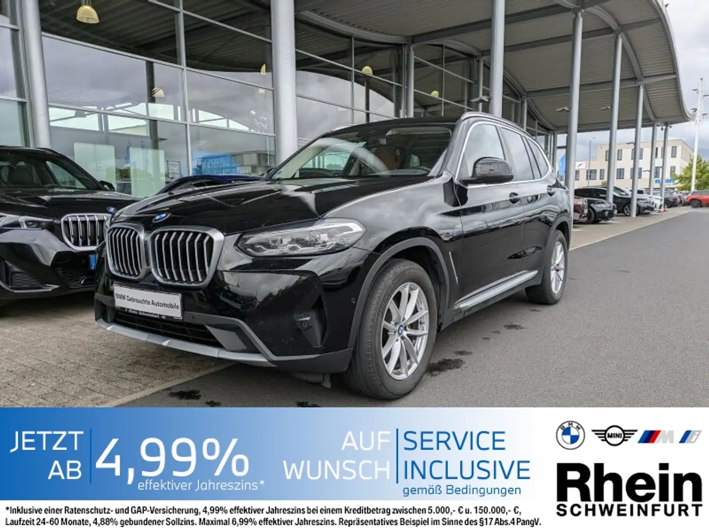 BMW X3 xDrive20d LED. Navi Prof. Akusstik. AHK. Schwarz - 1
