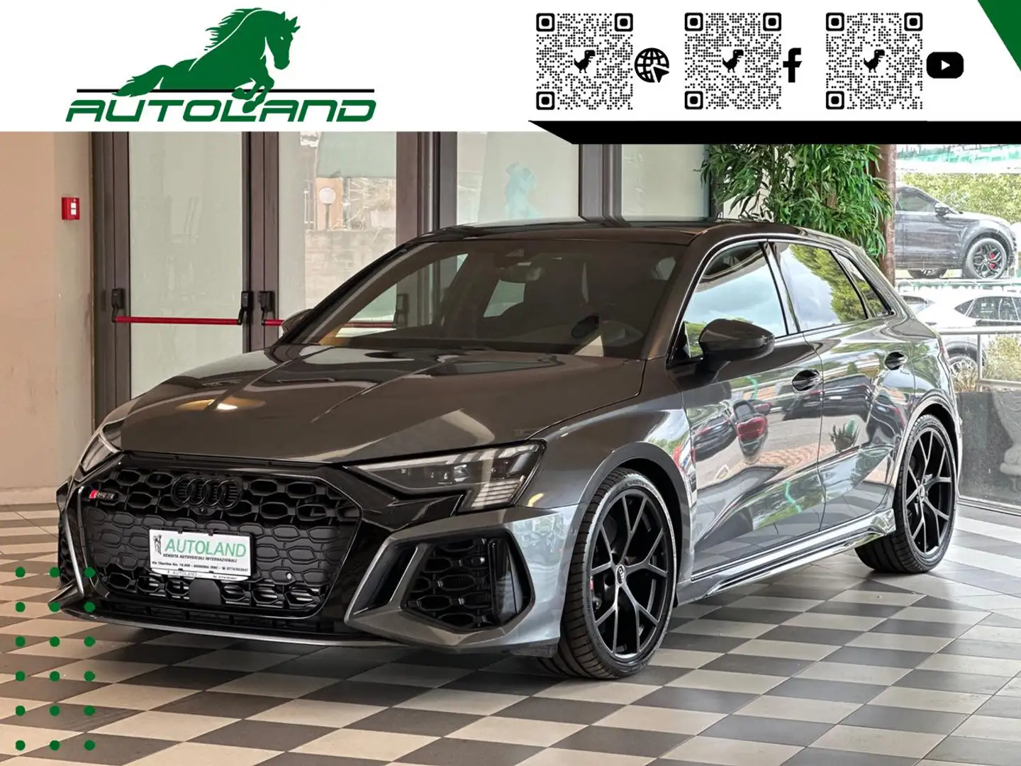Audi RS3 SPB TFSI quattro S tronic*FullOptional*Tetto Grigio - 1