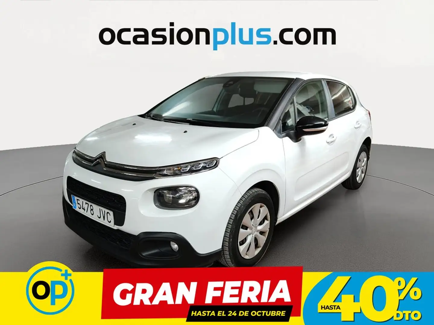 Citroen C3 1.6BlueHDi S&S Feel 75 Blanco - 1