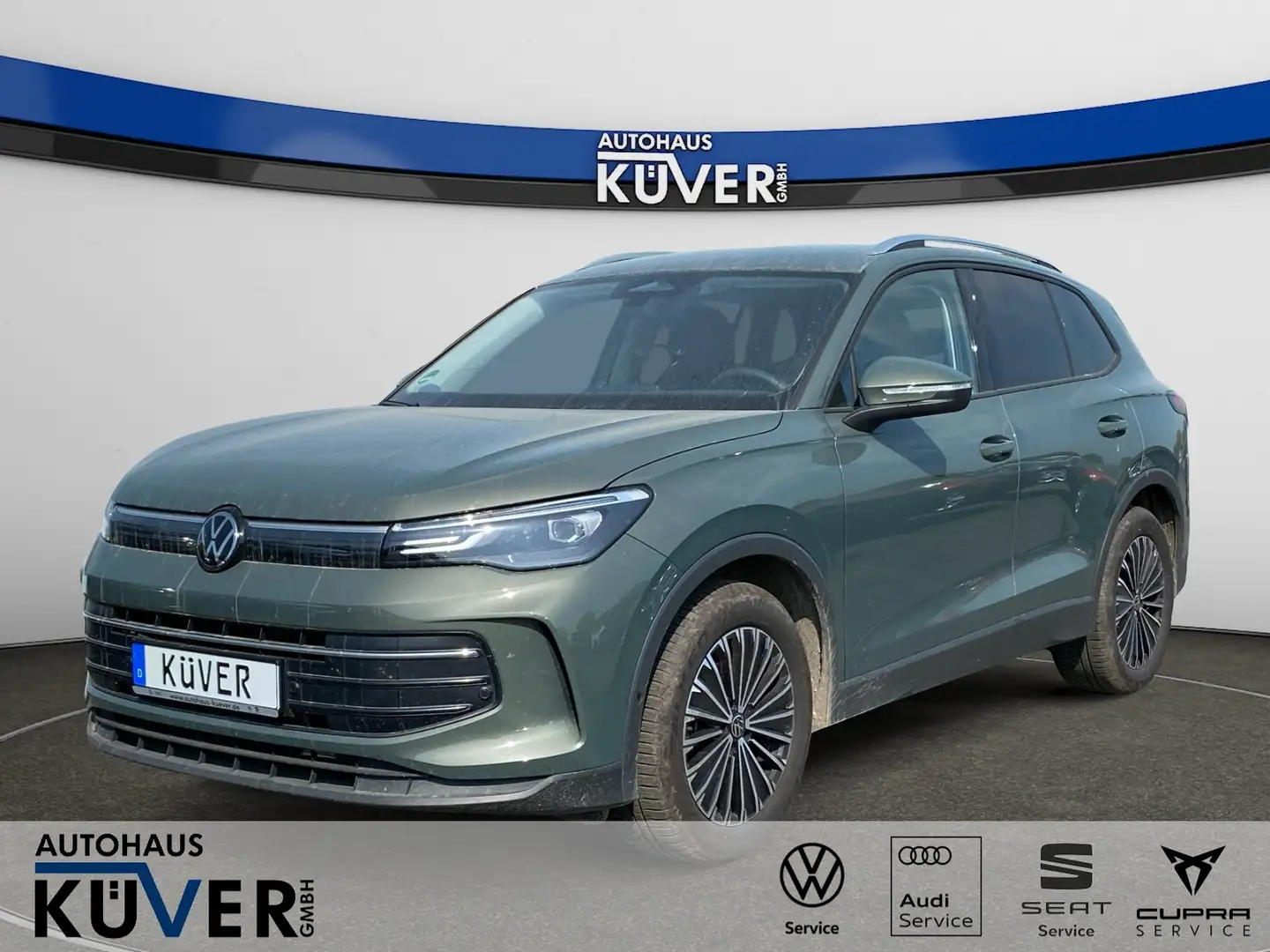 Volkswagen Tiguan Life 1,5 eTSI DSG Navi+ACC+AHK+LED+Shzg. Grün - 1