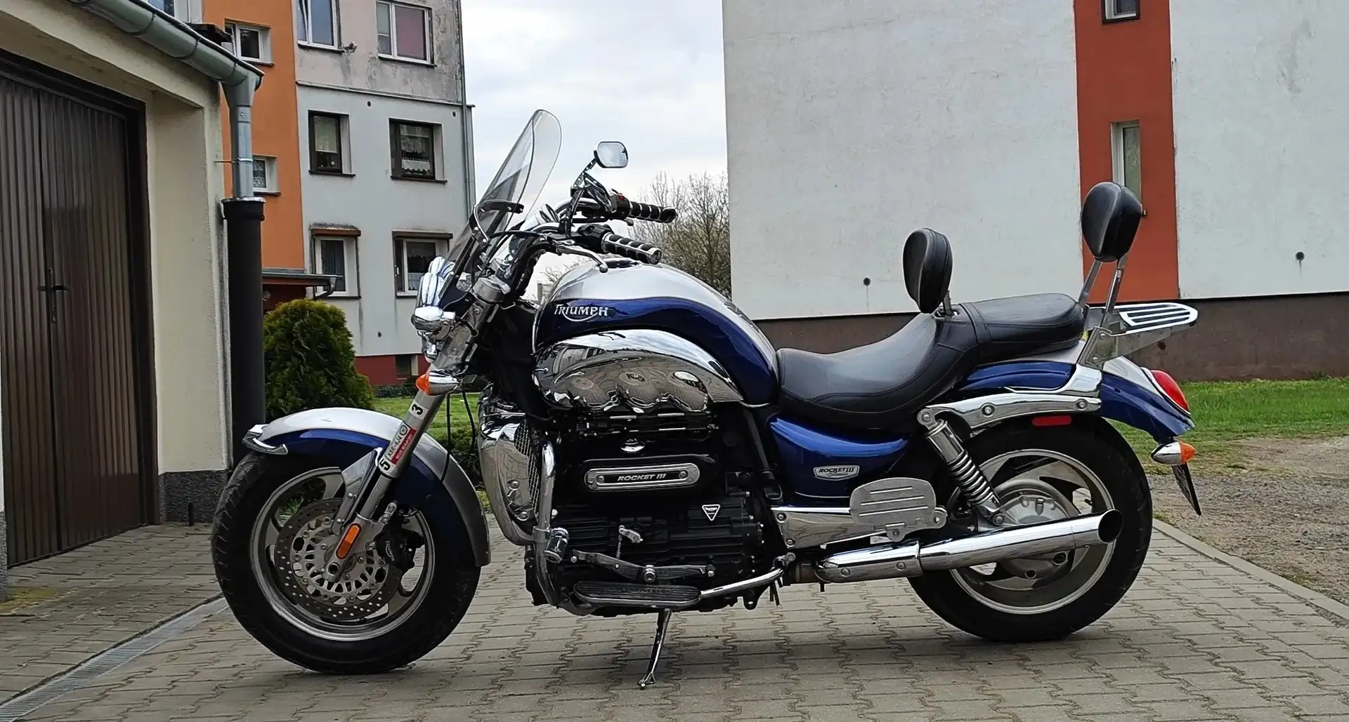 Triumph Rocket III Classic Blue - 1