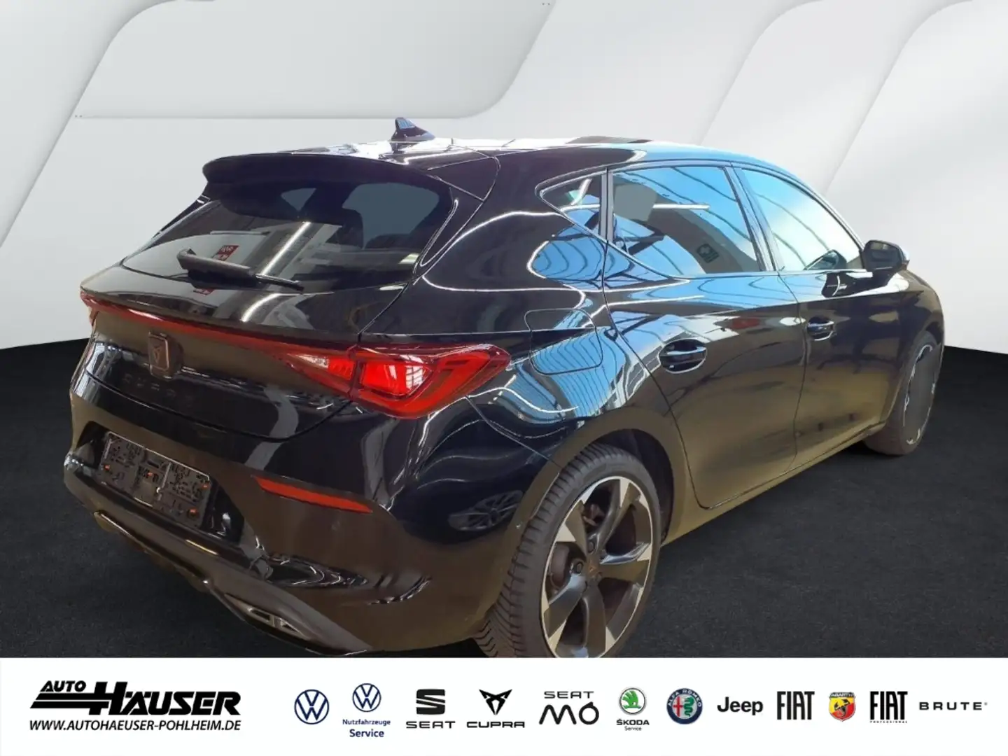 CUPRA Leon 1.5 eTSI DSG NAVI KAMERA PARK ACC LED FULL-LINK Schwarz - 2