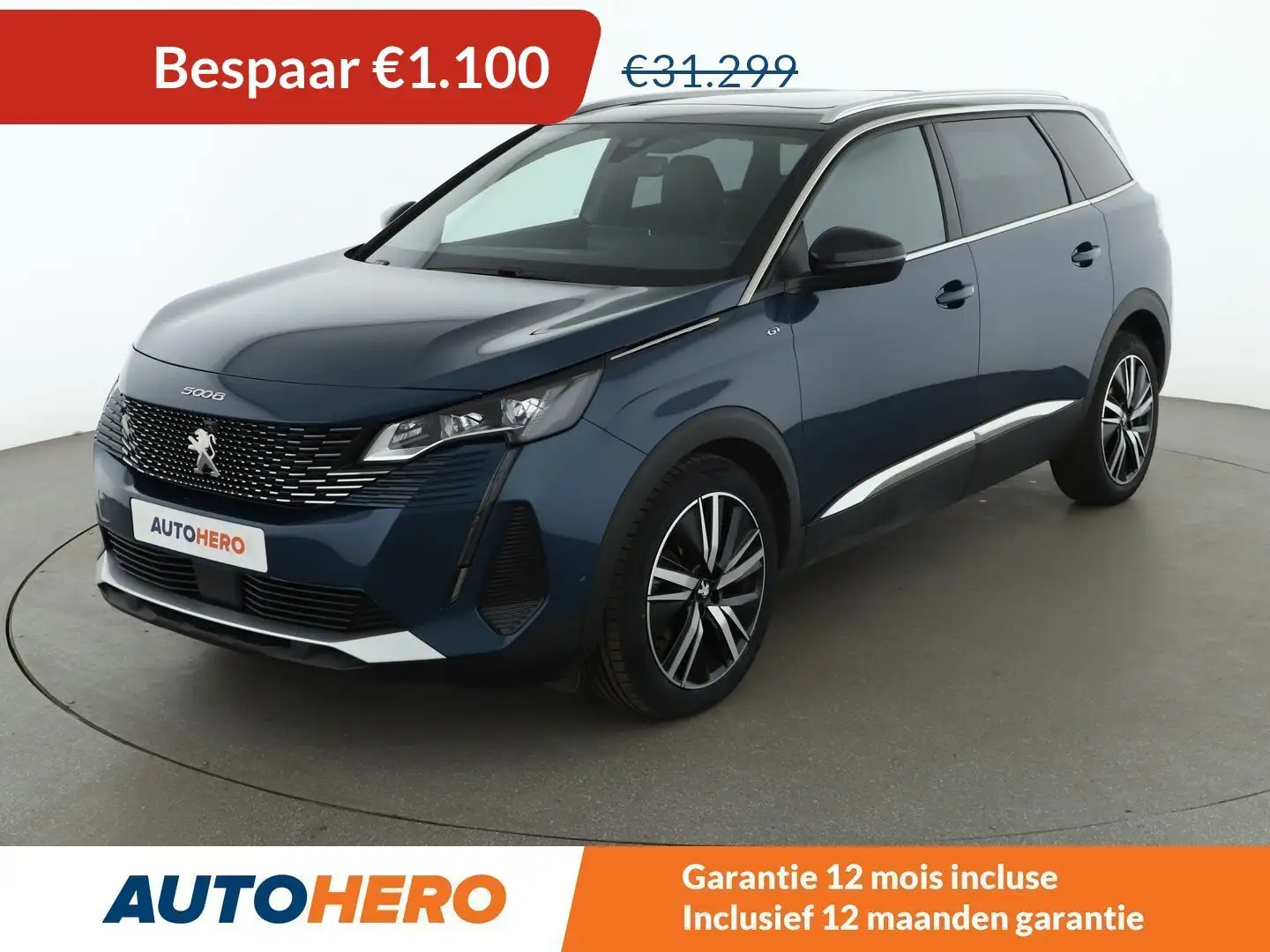 Peugeot 5008 1.2 PureTech GT Blauw - 1