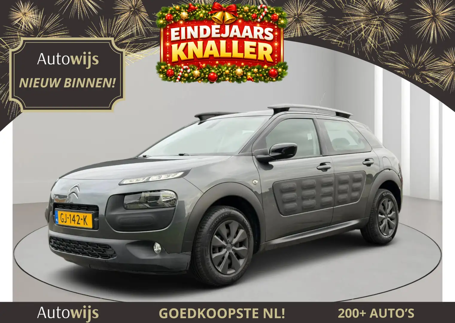 Citroen C4 Cactus 1.6 BlueHDi Business|NAVI|TREKHAAK|NL AUTO|CAMERA| Gris - 1