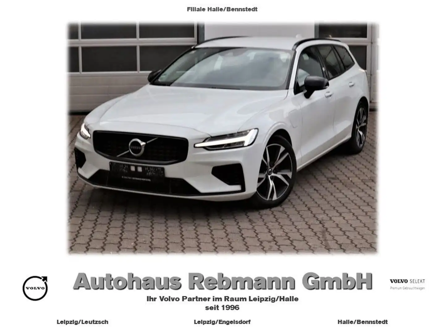 Volvo V60 T6 R Design Expression Recharge Plug-In Hybr Wit - 1