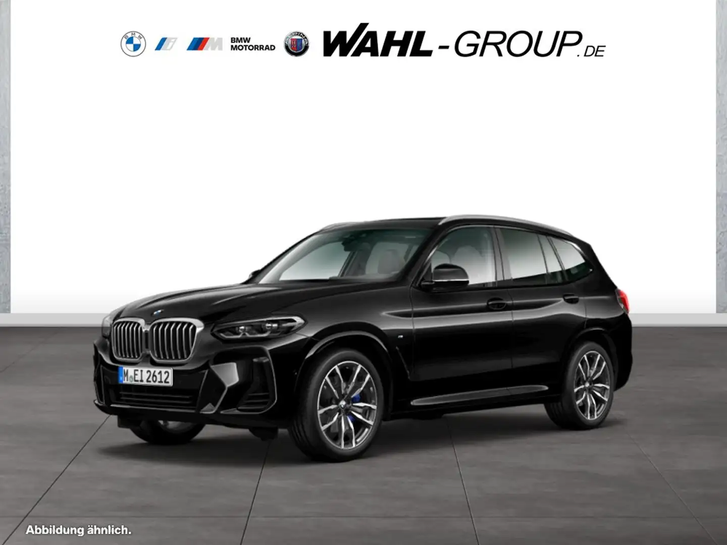 BMW X3 xDrive30d M SPORT LC PROF AHK PANO LEDER HIFI ALAR Schwarz - 1